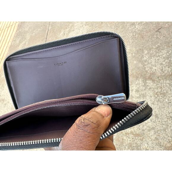 Coach Dempsey Large Phone Wallet In Signature Jacquard With Star Embroidery - Picture 9 of 16